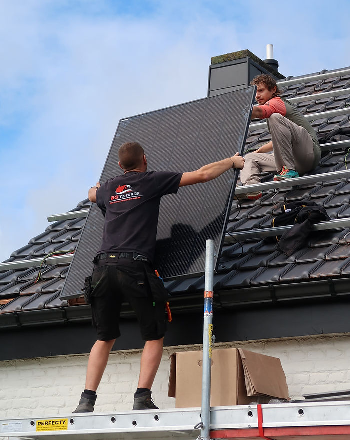 Installation panneaux photovoltaïques Namur