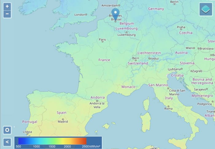 Production photovoltaïque par localisation