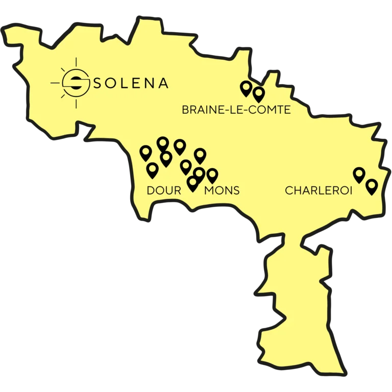 Installation photovoltaique province hainaut braine le comte, dour, mons, charleroi