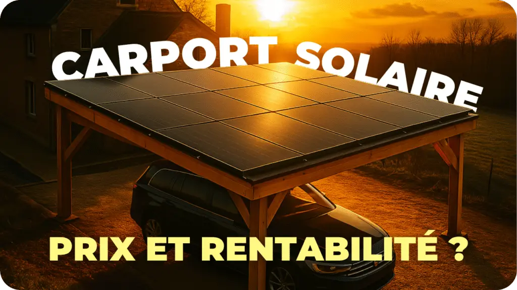 Coût carport solaire, abri photovoltaïque prix